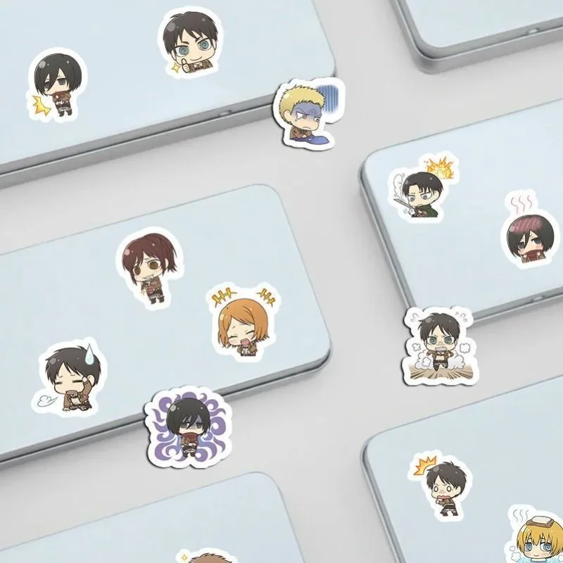 진격의 거인 아르민 아를트 에렌 예거 애니메이션 만화 장식 스티커, 맞춤형 DIY 그래피티 방수 스티커