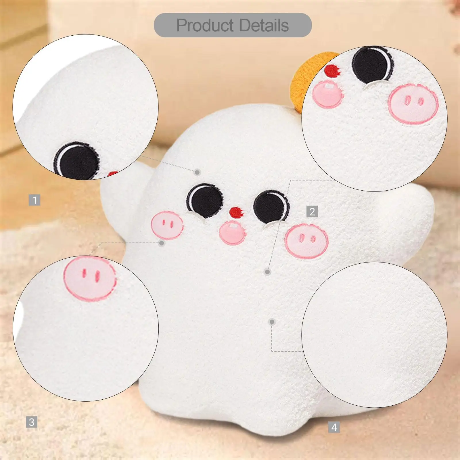 وسادة الهالوين المحشوة وسادة الحلي الناعمة المضحكة وسادة أريكة المنزل