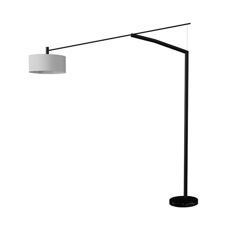 

Fishing lamp living room bedroom sofa next to floor lamp high value Internet celebrity atmosphere vertical floor lamp