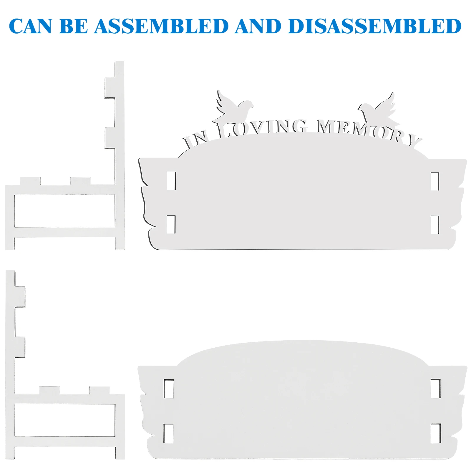 

Sublimation Chair nament Blanks Wooden Heat Transfer Decoration Craft Party Home Wedding Favors White Unfinished Styling