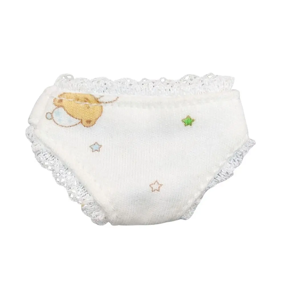 New Cute 30cm Doll's Underwear DIY 3 Styles Lace Cotton Underwear Elasticity Kids Children Toys 1/6 BJD Doll/30cm Doll