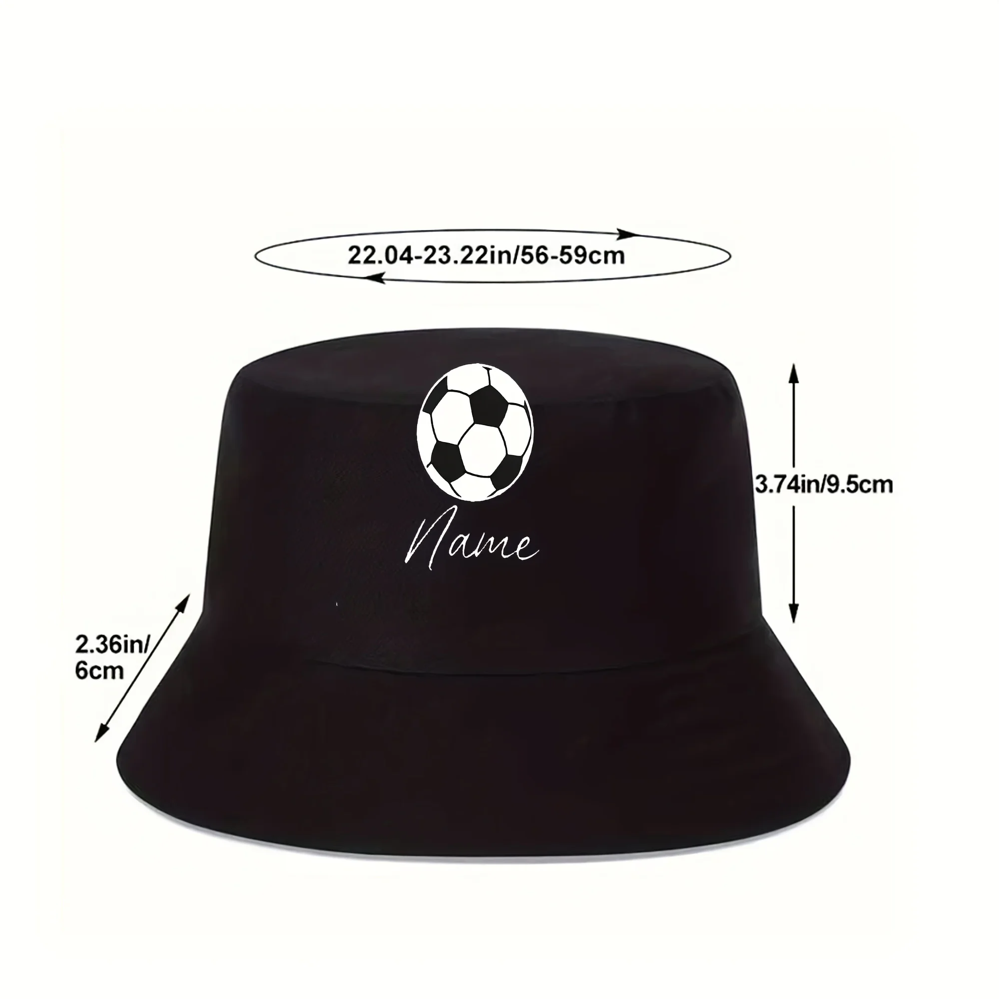 Eye-Catching Football-Themed Bucket Hat, Perfect for Being The Trendiest in The Street with a Stylish Football Design, Effortles