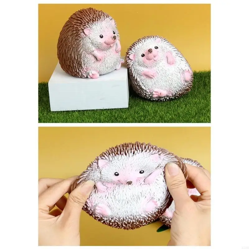9.6 سم/3.8 في لعبة Squeeze Toy Hedgehog Veath Ball جميلة للبالغين التوحد