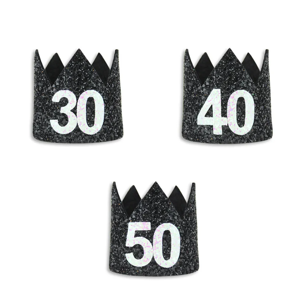 Birthday Party Hat for Halloween Christmas New Year – Festive Mini Costume Hat with Number Design