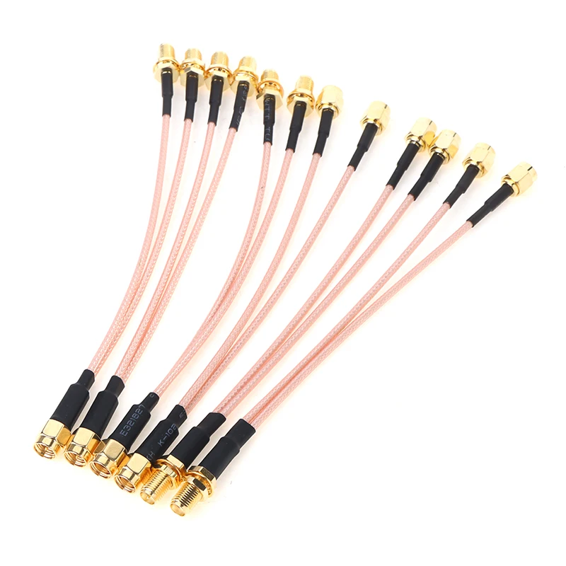 SMA إلى 2X SMA ذكر أنثى Y نوع الفاصل الموحد كابل قافز ضفيرة