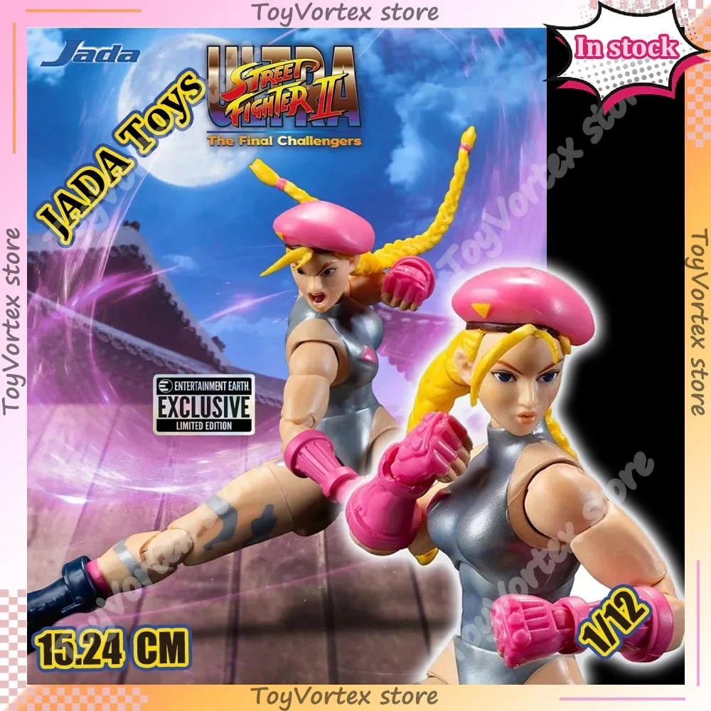 

IN STOCK JADA TOYS Dhalsim Cammy SDCC 1/12 Anime Action Figure Statue JADA Dhalsim Street Fighter Model Toy Collection Doll Toy
