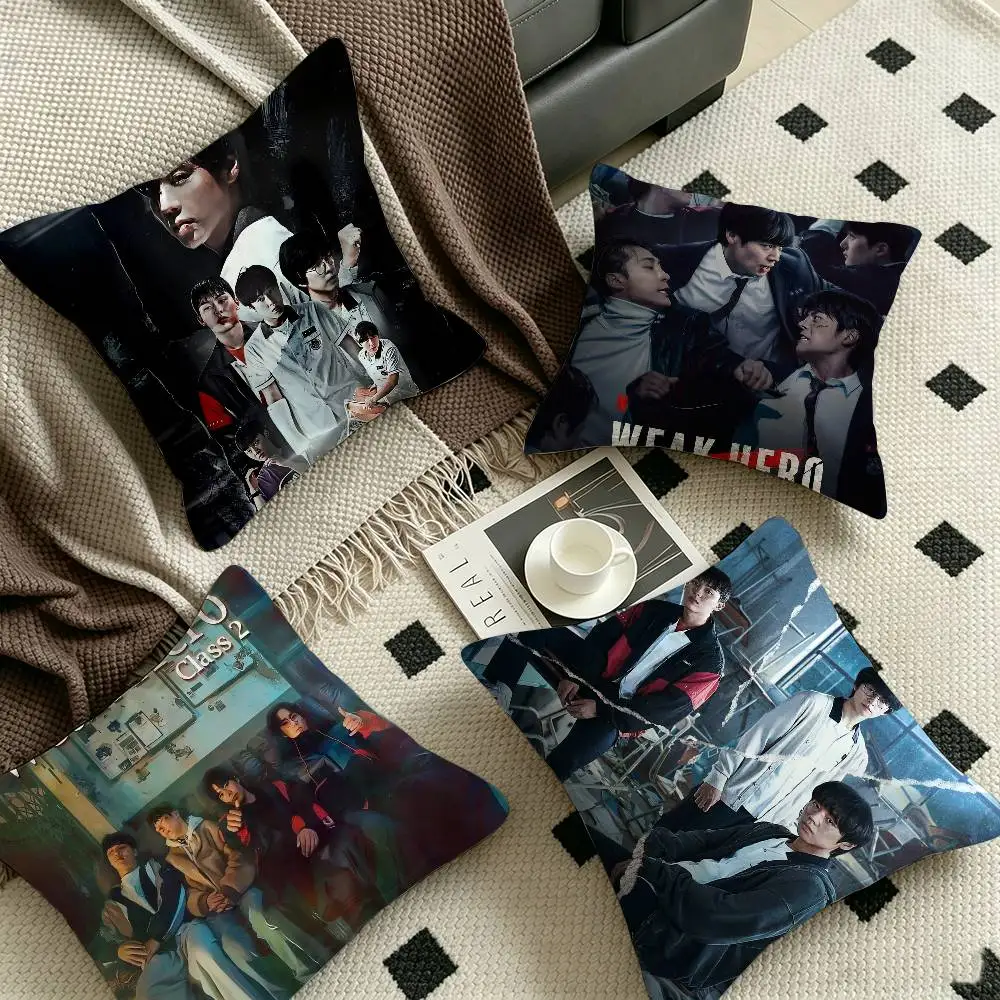 Weak Hero Class Pillow Gift Home Office Decoration Bedroom Sofa Car Cushion Cover Case 45x45
