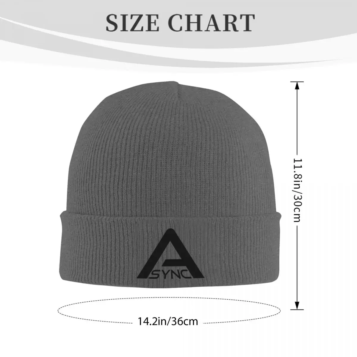 ASYNC - Backrooms High Quality Warm Knitted Cap Fashion Bonnet Hat Autumn Winter Outdoor Beanies Hats for Unisex Adult