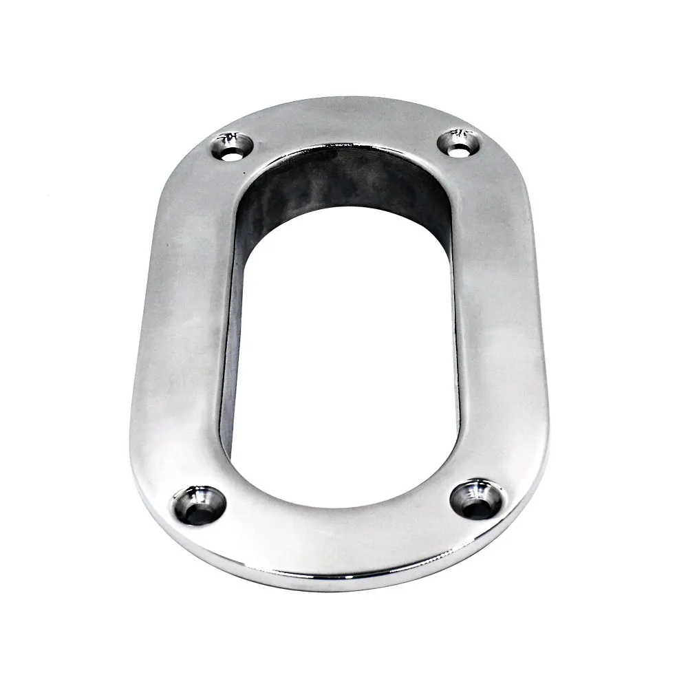 oval-boat-marine-yacht-fairlead-chain-hawse-pipe-316-stainless-steel-roller-with-cleat-new-marine-hardware