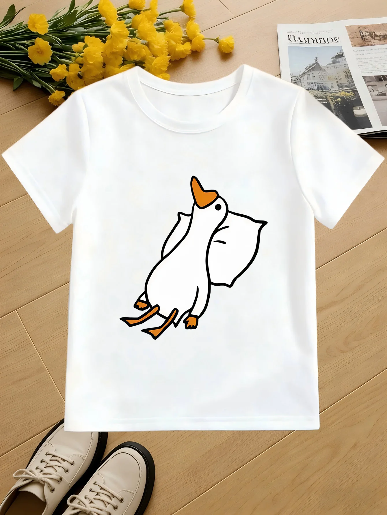 Cute Green Spitting Fire Dinosaur Cartoon Animal Graphic Kids T Shirt Boys Girls Family Matching Summer Crew Neck Casual Tee