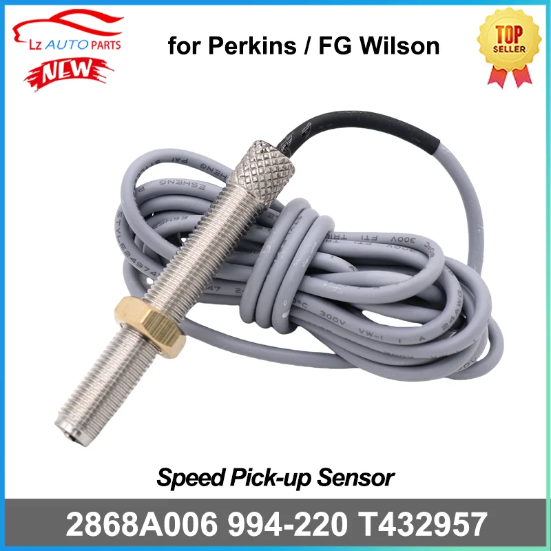 Speed Pick-up Sensor 2868A006 994-220 T432957 for Perkins 1004-40T 1004-40TA 1004-42 1104C-44 1006-6T FG Wilson 994220 838/14