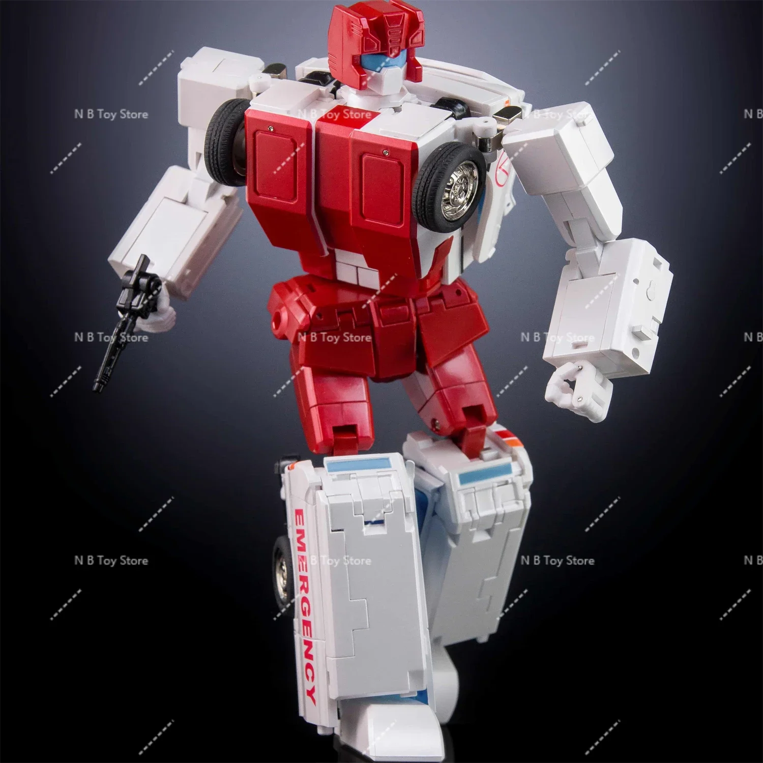 【ในสต็อกแล้ว】 X-Transbot Transformion MX-31 MX31 Defensor First Aid G1 หุ่นยนต์ Action Figure ของเล่นพร้อมกล่อง