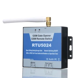 B04C-RTU5024 GSM Door Opener Relays Wireless Remote Access Control Kit 4G Home Security Device Free Call Functionality