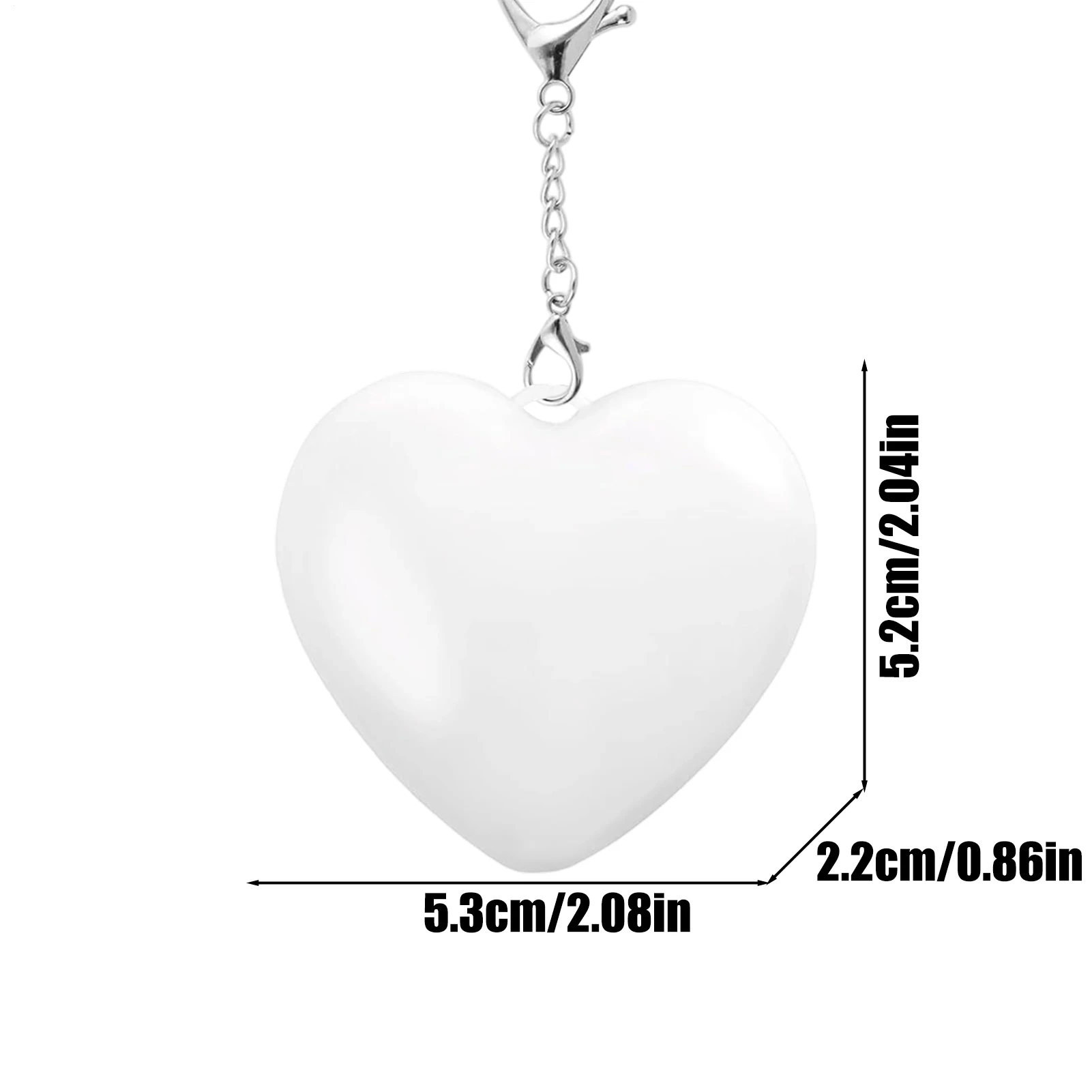 Love Wallet Handbag Touch Sensor Light Heart-shape LED Light Purse Bag Portable Automatic Sensor Rechargeable Keychain
