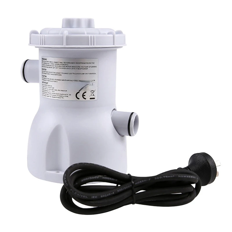 P12250 Pool Cleaner 220V Filter Pump Circulation Pool Cleaner Electric Swimming Pool Oil Filter