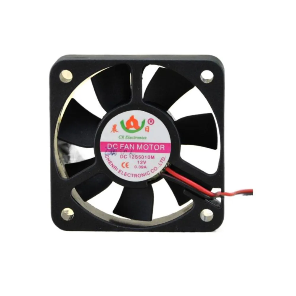 5010 50x50x10mm Silent Fan 5cm Cooling Mute 12V Charger Humidifier dc brushless