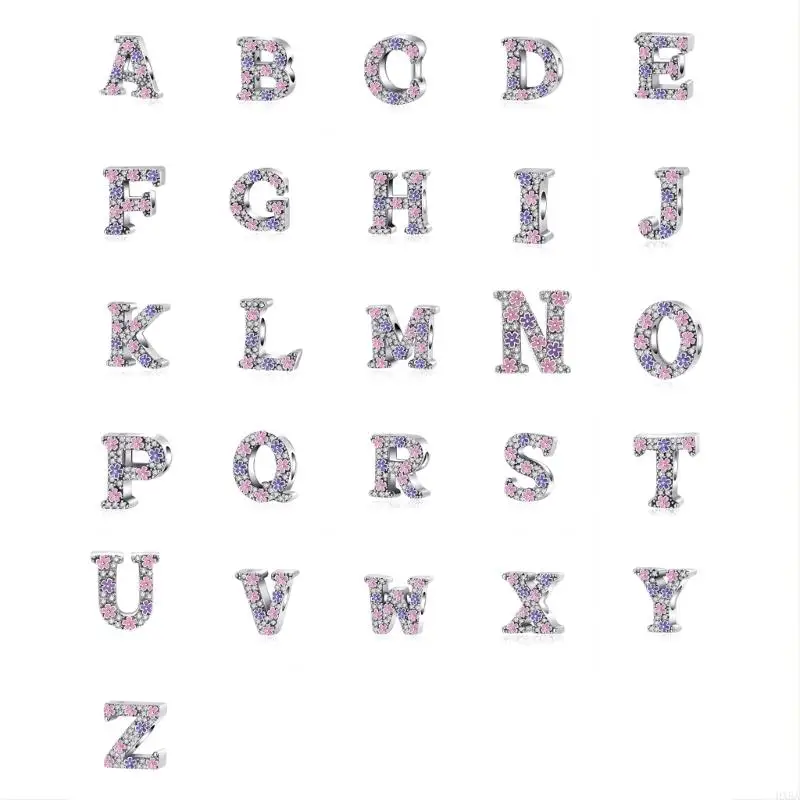 

HXBA Customizable Letter Pendant Necklace Featuring Sturdy Copper Materials Convenient for Unique Jewelry Creation Use