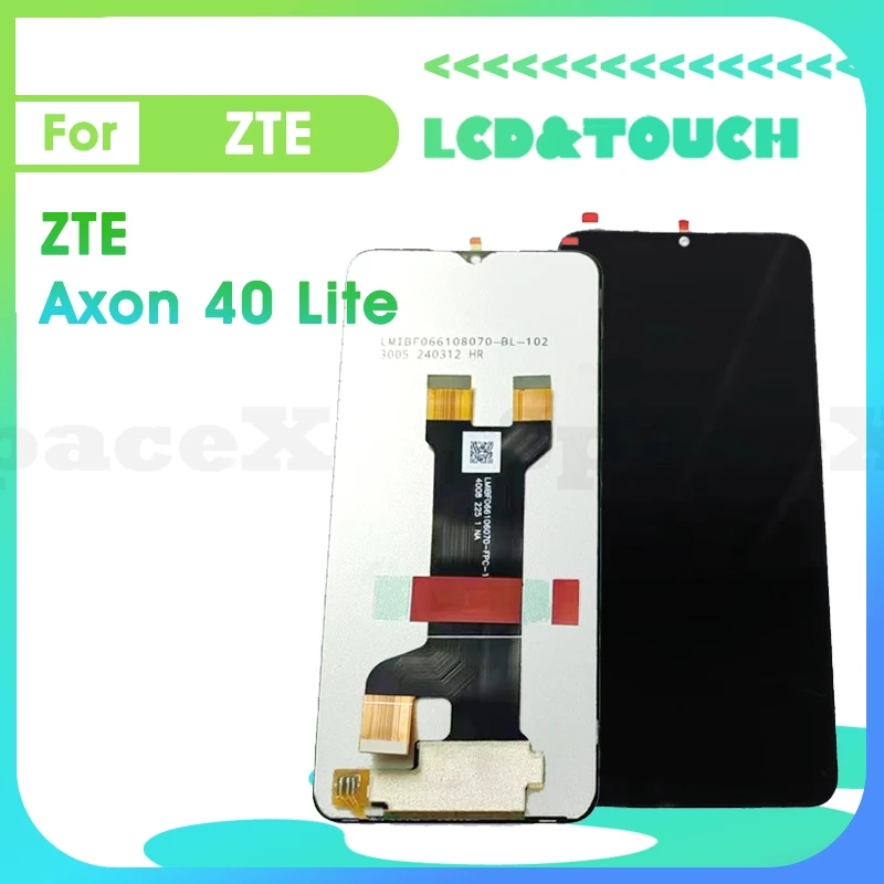 

Axon40Lite 6.6"Tested For ZTE Axon 40 Lite LCD Display Touch Digitizer Assembly Replacement Phone Screen ZTE Axon 40 Lite lcd