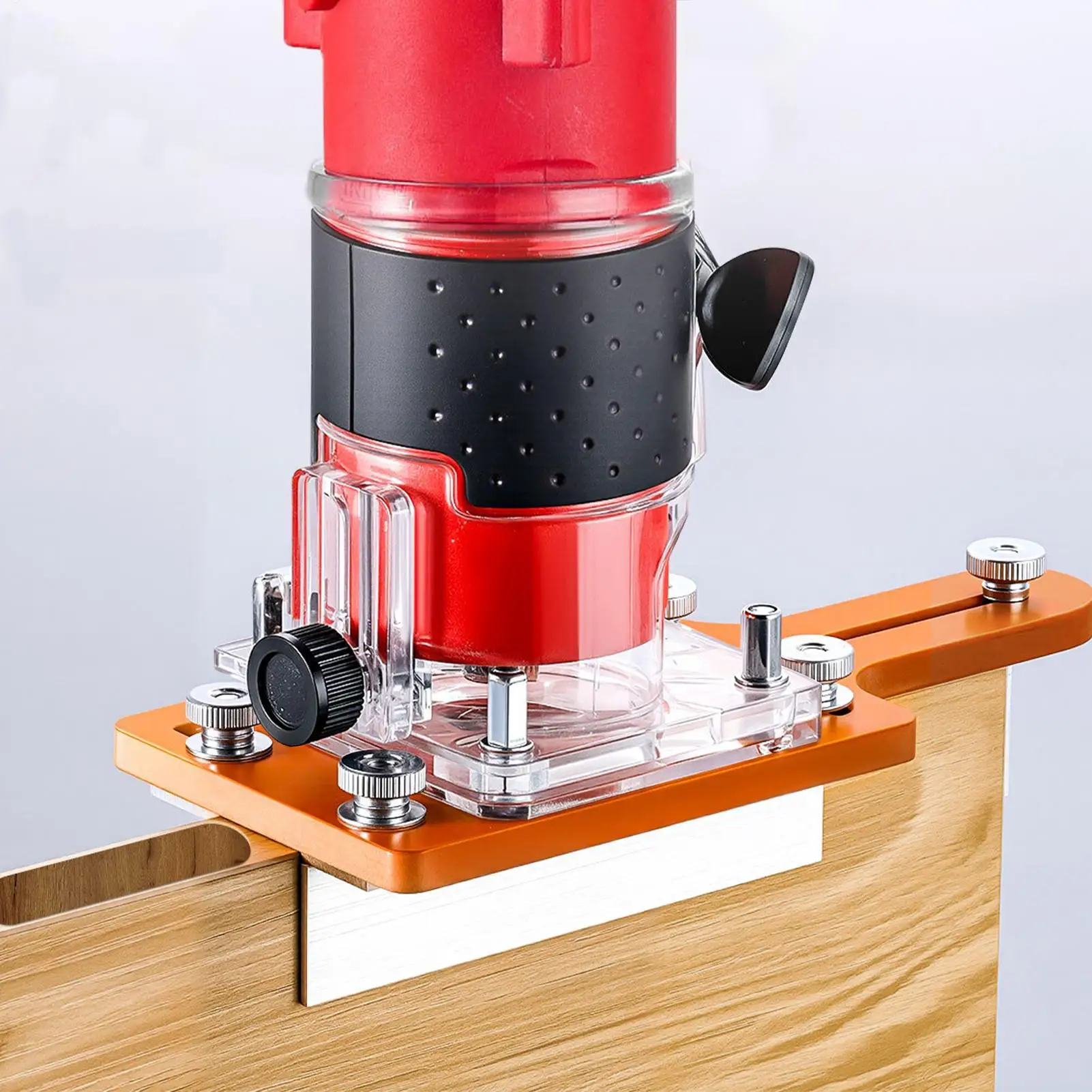 Modelos de roteador guias ergonômicas para carpintaria placa ajustável arco entalho ferramenta guia para marceneiro artesanal