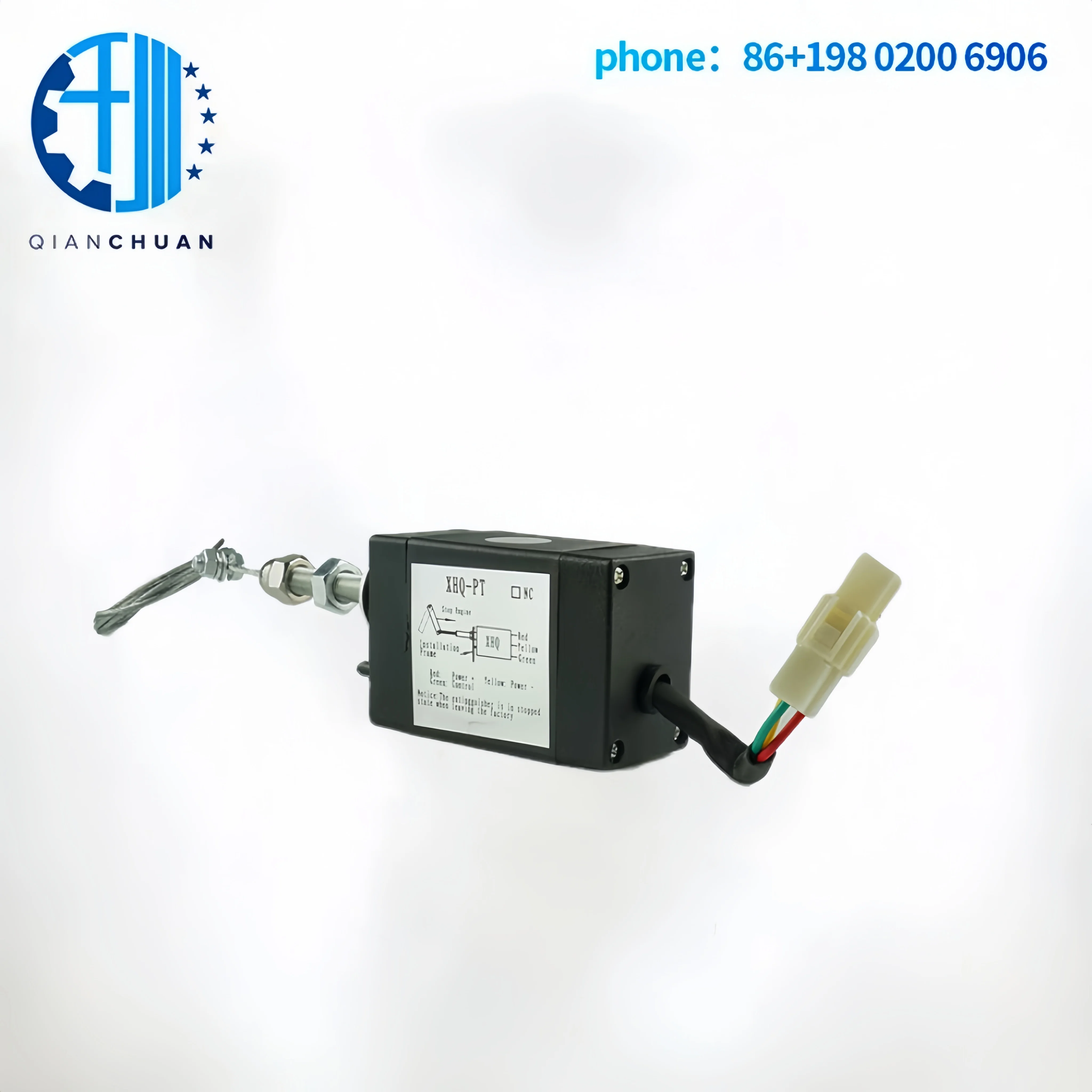 สวิตช์ควบคุมเครื่องกำเนิดดีเซล XHQ-PT วาล์วน้ำตัดเชื้อเพลิง24V