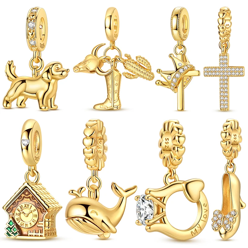 

Новинка 2023 года, горячая распродажа, элементы, позолоченные 18 карат, подвеска, бусины, подходят для браслета 3 мм, ожерелья для женщин, ювелирные изделия, изготовление подарков своими руками