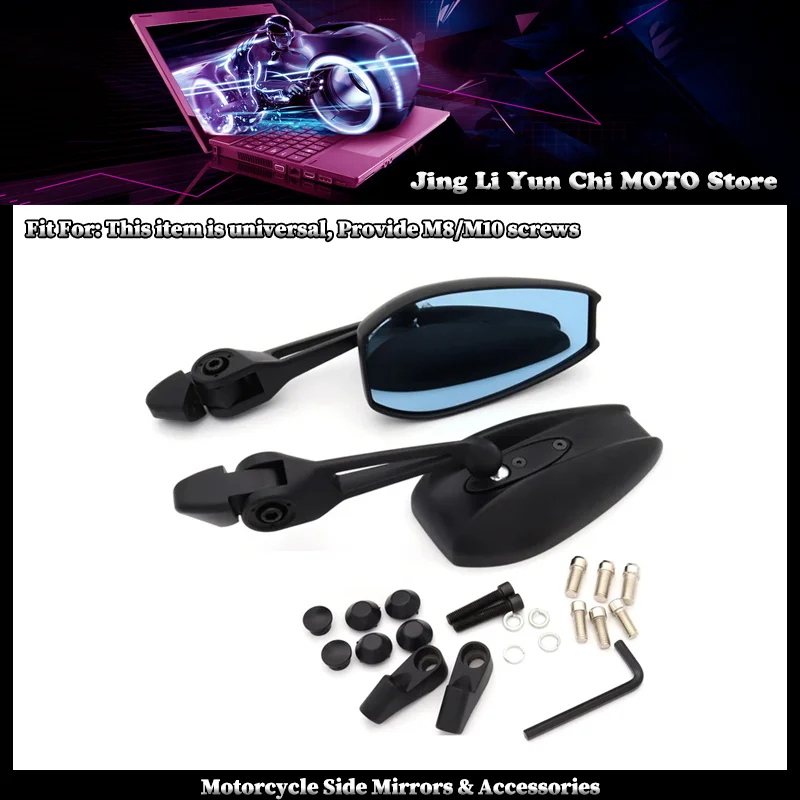 

Fit For SUZUKI GSX-S750 GSXS 750 1000 GSXS750 GSX-S1000 GSXS1000 Motorcycle Adjustabale Side Rearview Mirrors CNC Rear View