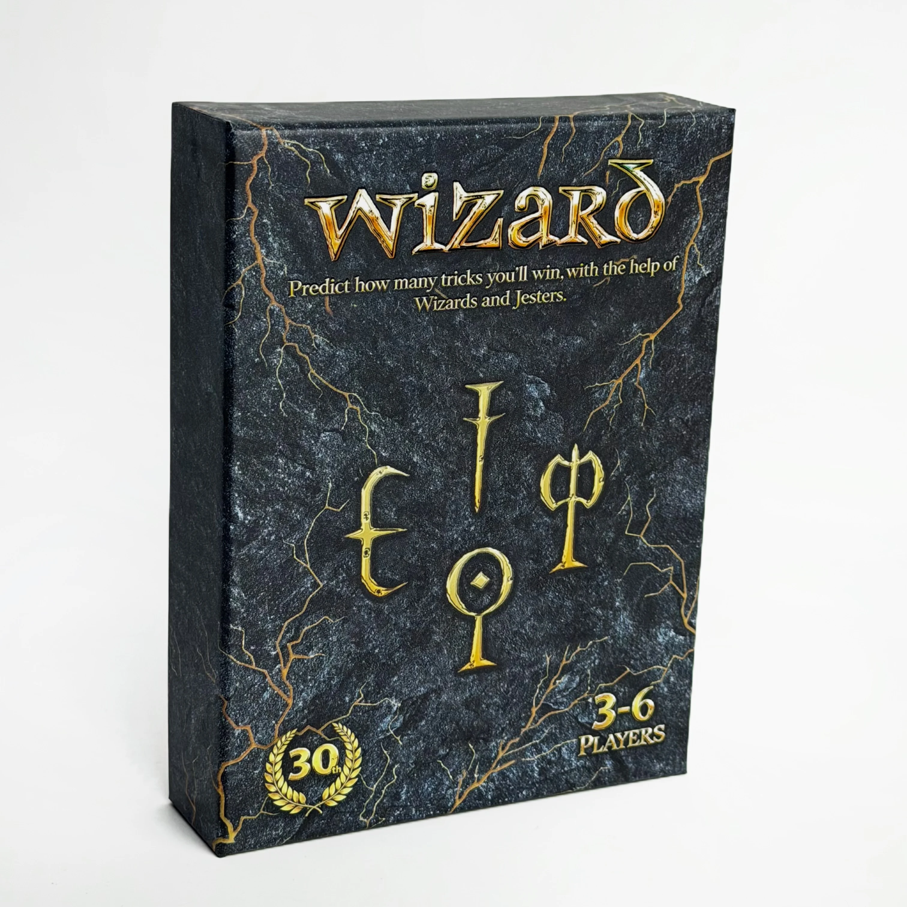 Board Game Wizard  30th Anniversary Edition, Multiplayer Bluffing Competitive Portable Deck, Birthday Gift