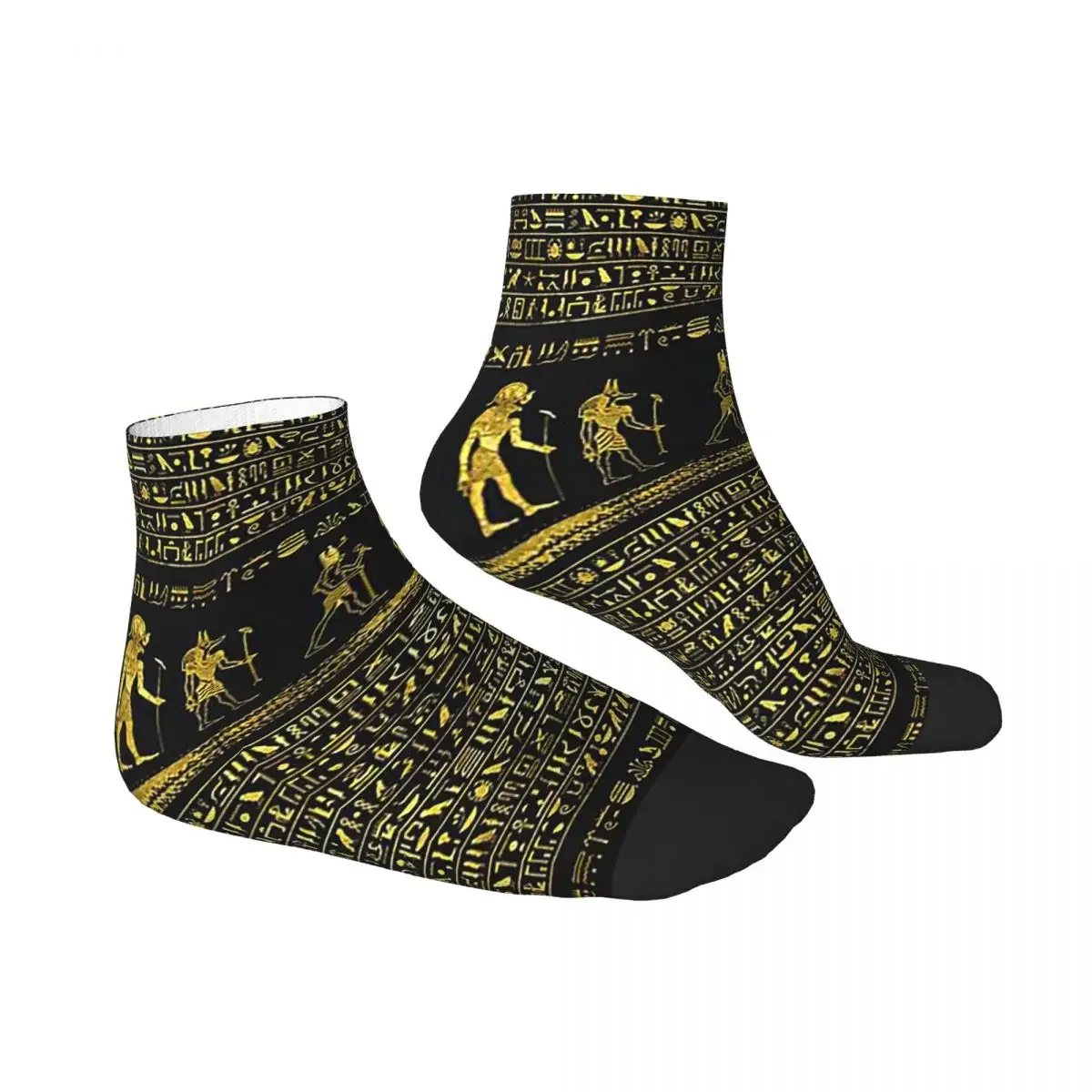 Egyptian Gods And Pharaohs Socks Harajuku Sweat Absorbing Stockings All Season Socks Accessories for Unisex Birthday Present