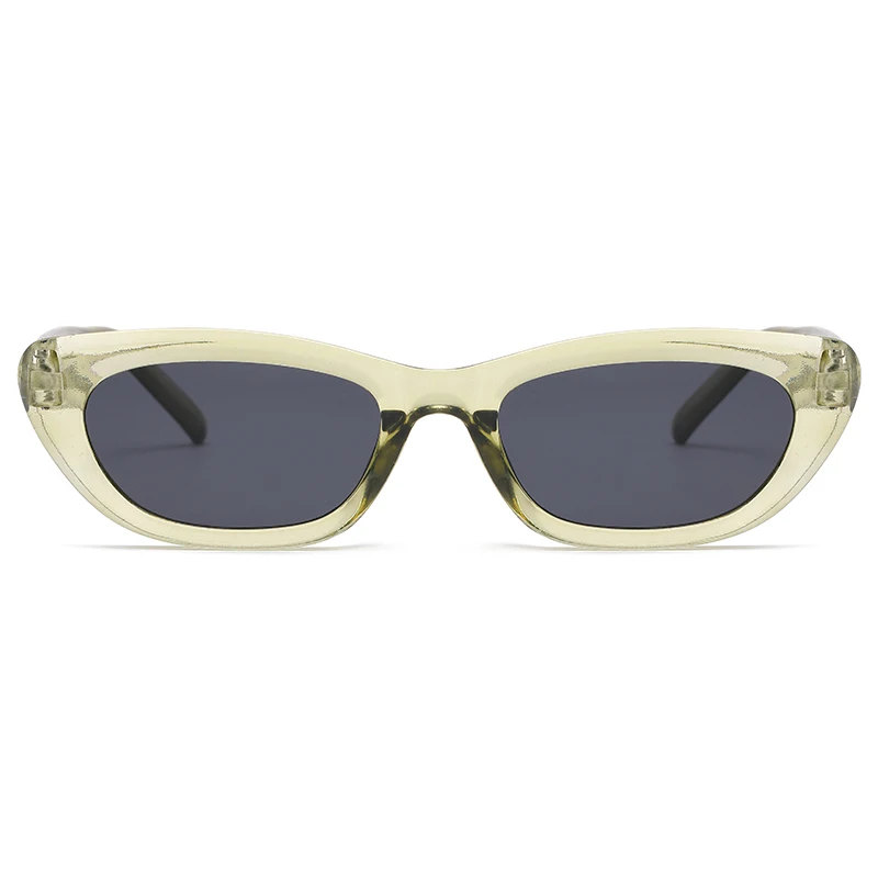 Neue Cat Eye Sonnenbrille Frau Retro Fahr brille einfache lässige Niet Design Sonnenbrille für weibliche Spiegel uv400