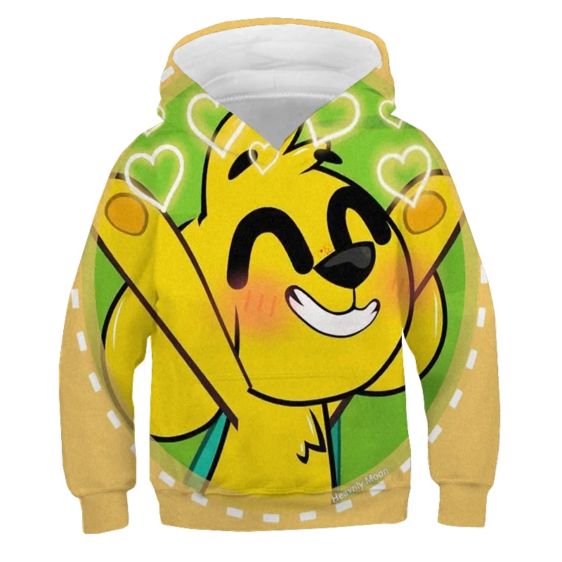 Sweatshirts for Boy Girl Mikecrack Casual Hoodies Compadrete Cartoon 3D Print Hoodie Child Fashion O Neck Hoodied Women Men Y2k