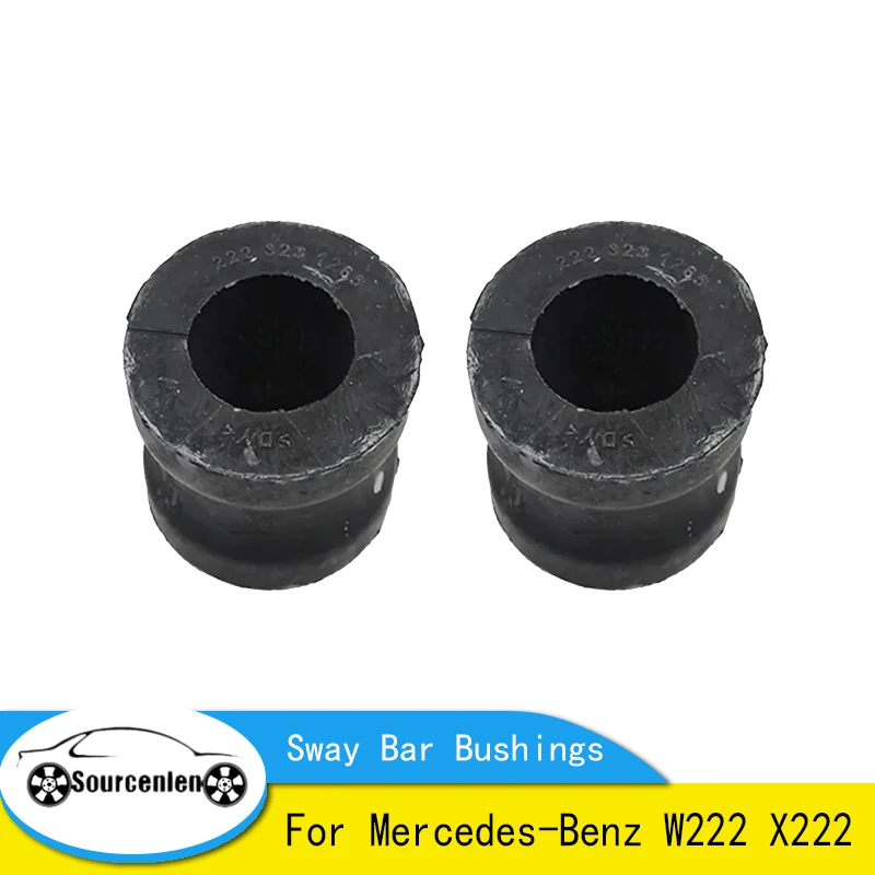 

2Pcs Front Stabilizer Sway Bar Bushings For Mercedes-Benz W222 X222 A2223231265 2223231265