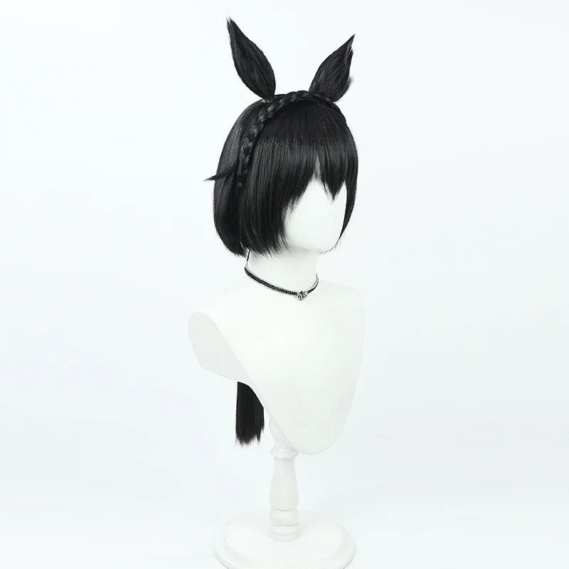 Anime Uma Musume Gold Ship Cosplay Wig Anime Game Role-playing Halloween Party Prop Synthetic Hair Heat Resistant Fiber