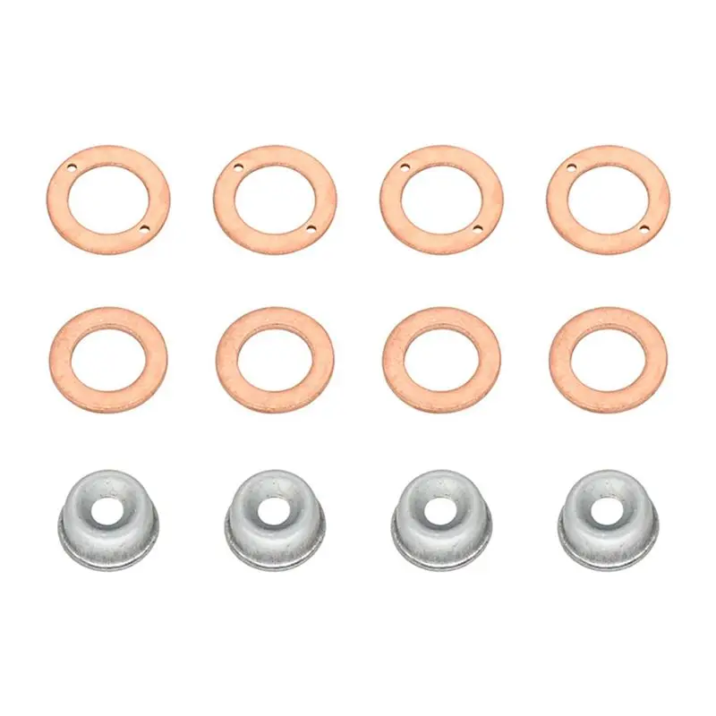 5X Injector Seal Kit Injector Gasket 19077-53650 15841-53622 15221-94020 For Kubota D1105 V2203 D905 D1005 V3300 V3600