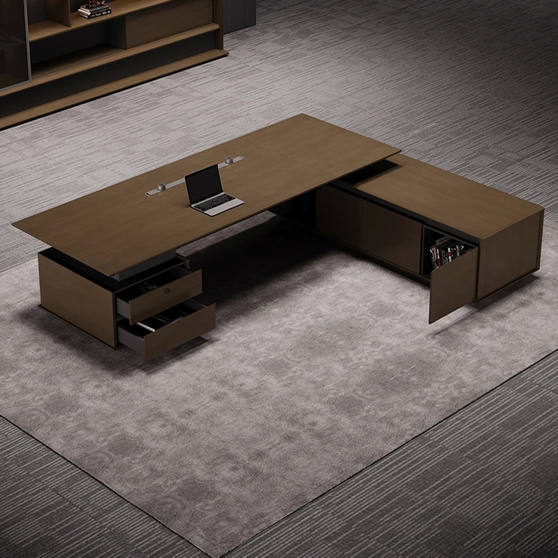 Studieontwerp Bureau Multifunctioneel Houten Ruimtebesparend Bureau Organisatoren Ambachten Escritorio Oficina Trendy Meubilair