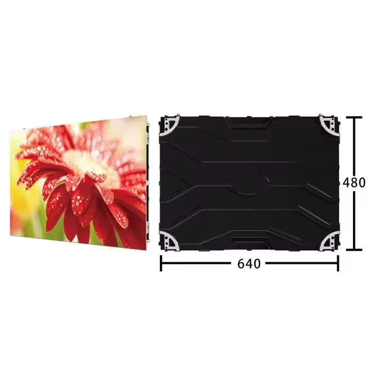 Indoor Video Wall LED Advertising Screen High Brightness Wide Viewing Angle P2.5 Full Color Digital LED Display
