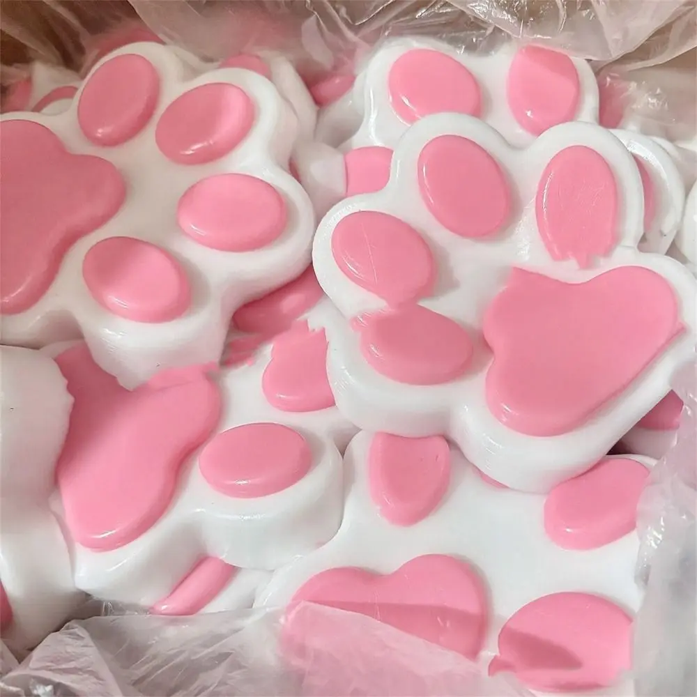 Handmade Extra Large Squeeze Cat Paw Toys PVC Fidgeting Cat Paw Decompression Toys Abreact Sticky Pinching And Decompressing Toy