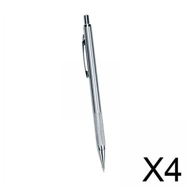 

4x Carbide Tip Scriber Center Punch Engraving Tool Scribing Hand Tool for Carving