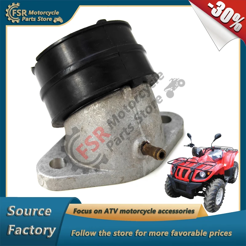 

CARBURETOR ADAPTER & INLET PIPE,FOR STELS ATV 500 К/GT KAZUMA,P/N:192MR-1003026 192MR-1003027 LU052439,ORIGINAL IMPROVED VERSION
