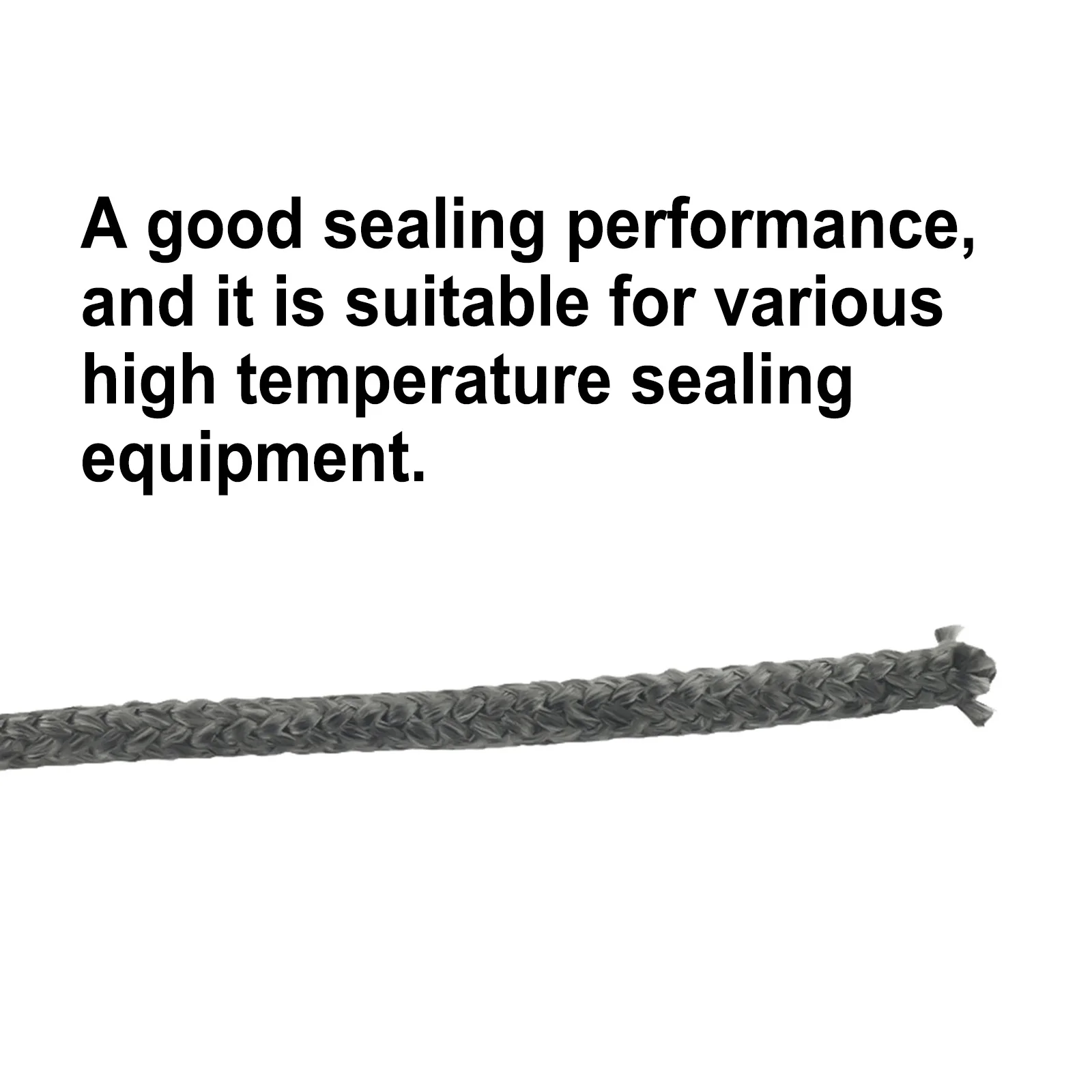 12mm 2m Fiberglass Fire Rope Seal For Wood Stove Door Gasket Log Burner Fireplace Boiler Oven High Sealing Cord Kit