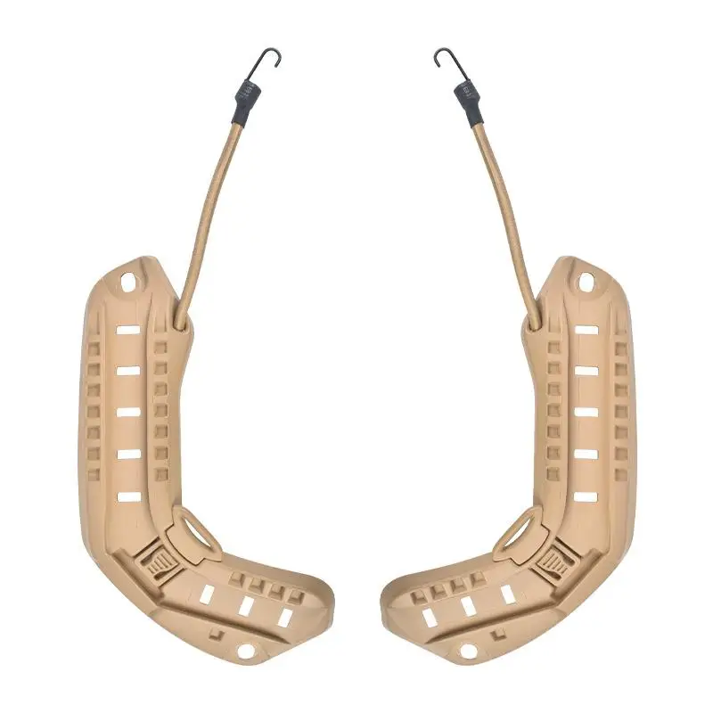 قضيب خوذة تكتيكي سريع لعشاق عسكريين، ملحقات خوذة ركوب الدراجات في الهواء الطلق، سكة جانبية لخوذة ميكي #2