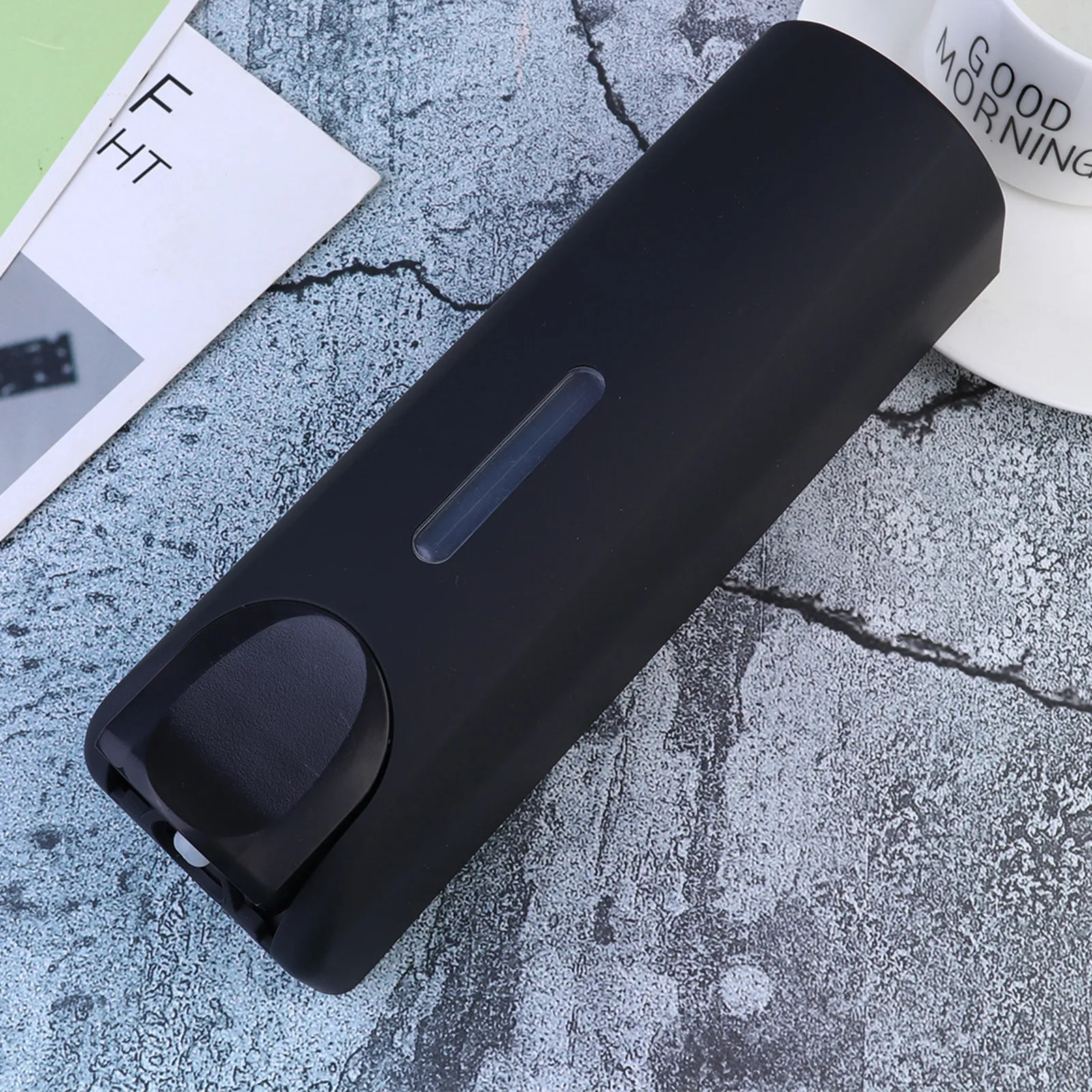 

1Pcs Wall-Mounted Soap Dispenser Bathroom Hotel Grade Rustproof Stainless Steel Push Button Lotion Bottle Shampoo Bottle Easy