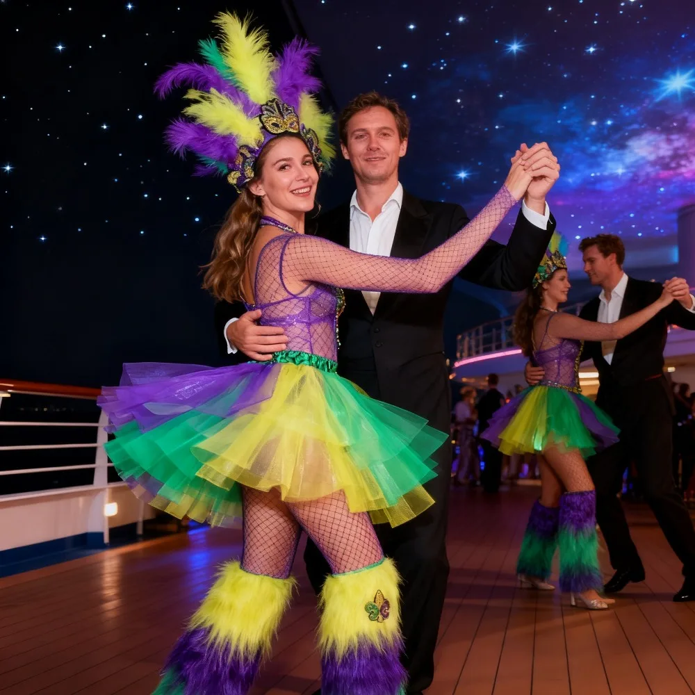 

3-Tone Headband - Carnival Costume Accessory Set for Party Fashion Ball & Masquerade