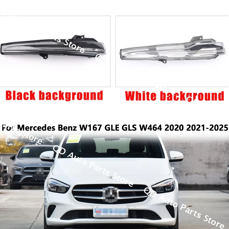 

For Mercedes Benz W167 GLE GLS W464 2020 2021 2022 2023 2024 2025 Side Mirror Turn Signal Light Side Mirror Lamp