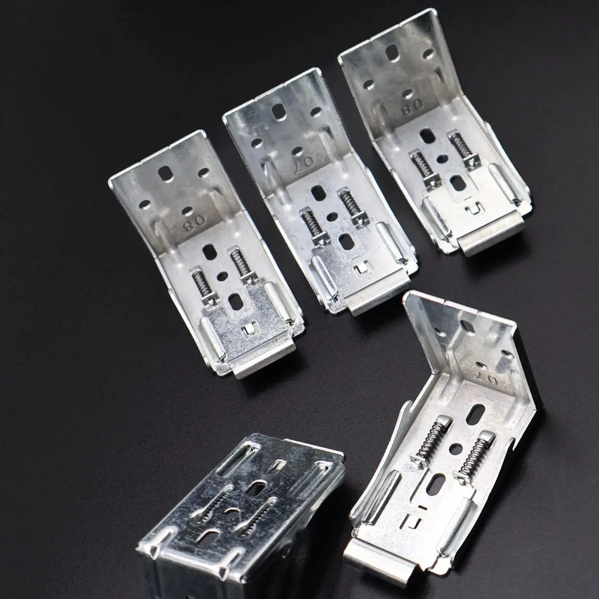 5-Pack Track Clip Curtain Installation Accessories 42-44mm Wooden Blinds Installation Roller Blind Bracket Clip Curtain Accessories
