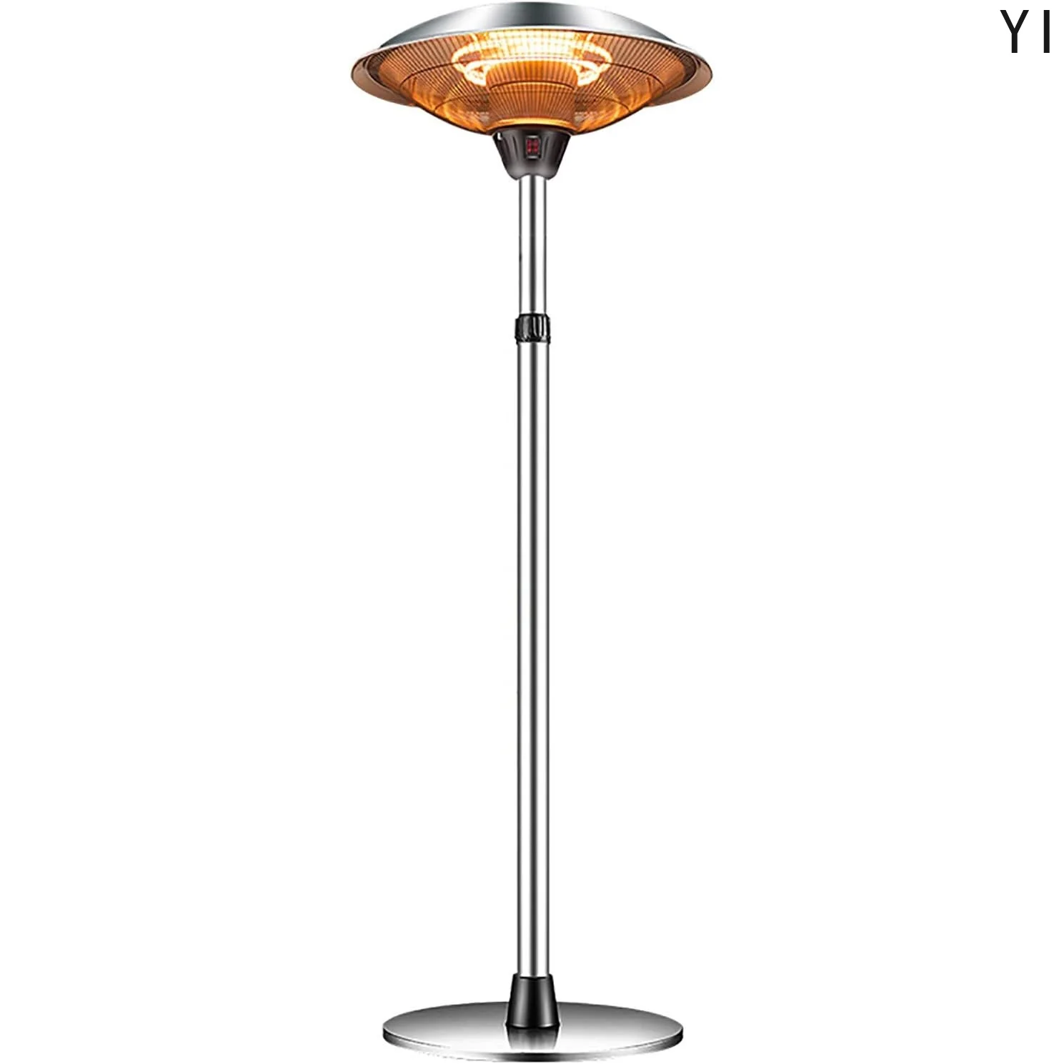 

YYHC Electric Outdoor Heater Waterproof Halogen Patio Heaters Stainless Steel Umbrella Outdoor Heater
