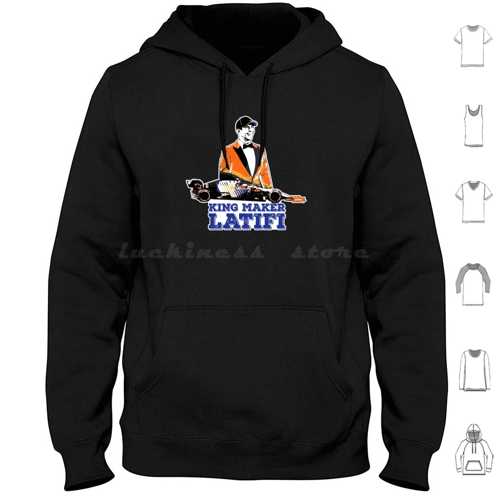 Latifi King Maker Hoodies Long Sleeve Worldengine Latifi 33 44 Karen Horner Toto Wolff Funny Meme Drive To Survive