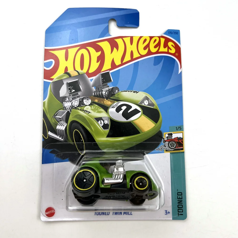 

2023-170 Hot Wheels Cars TOONED TWIN MILL 1/64 Metal Die-cast Model Toy Vehicles