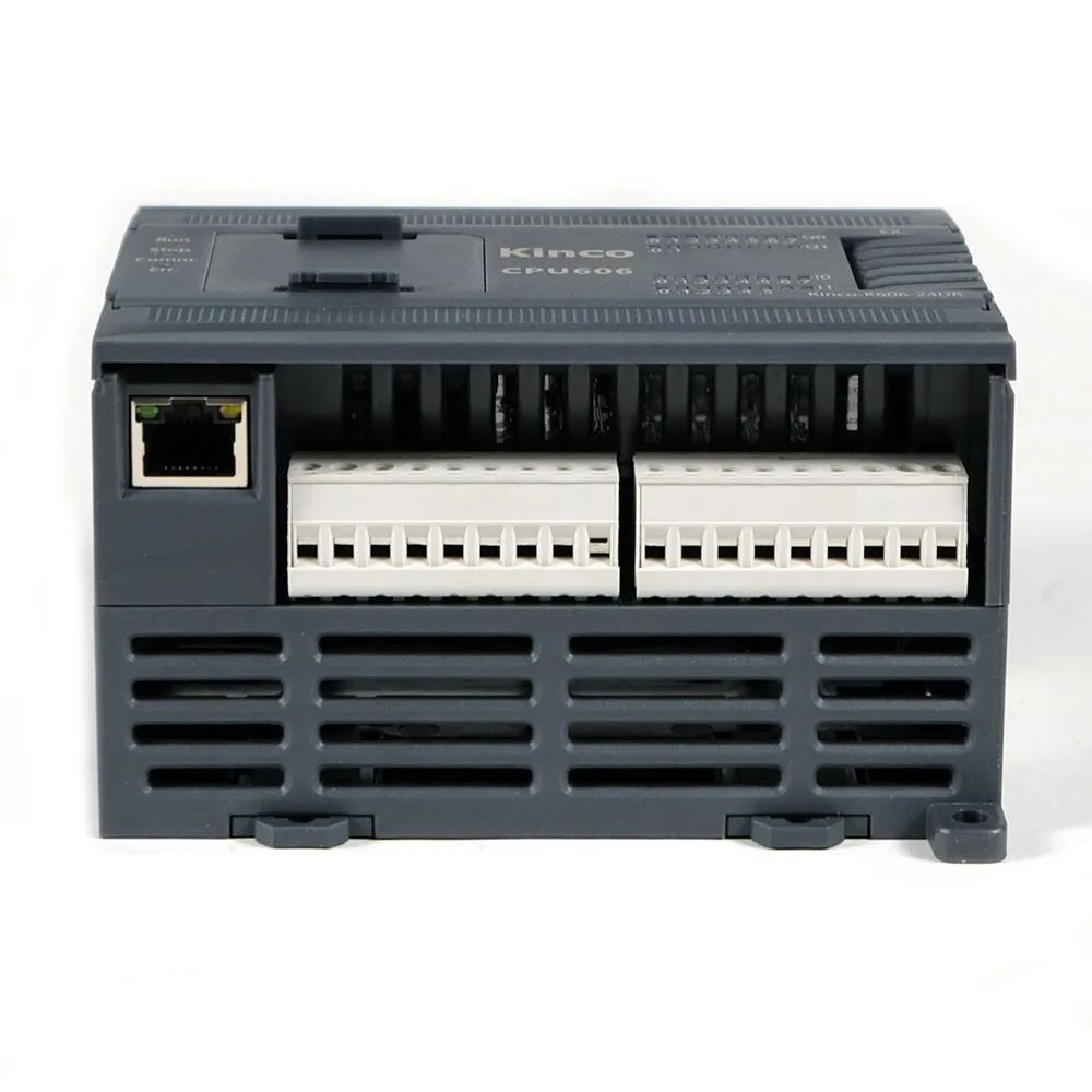 Kinco K6 Series PLC K606-24DR 14DI 10DO وحدة تحكم برمجة منفذ إيثرنت للإخراج