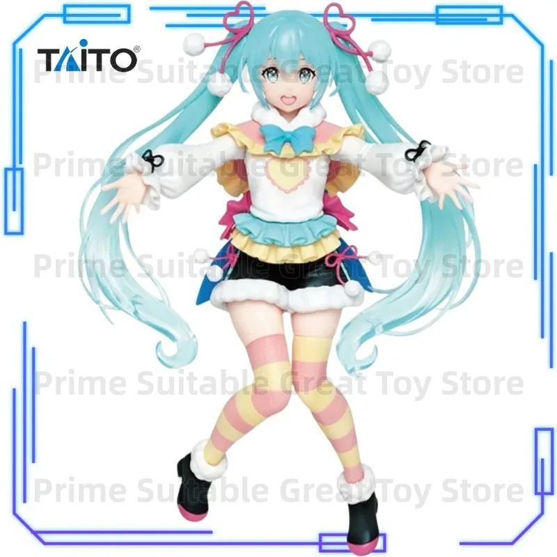 【disponibile】taito-vocaloid-hatsune-miku-winter-image-18-cm-figura-anime-ornamento-natalizio-regalo-e-collezione