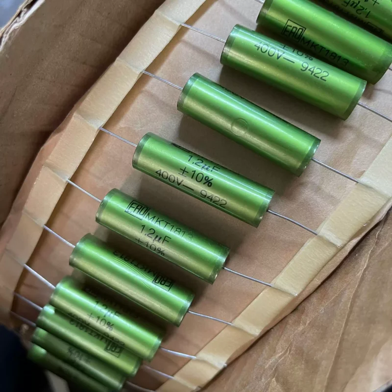 German ERO Green Elf MKT1813 series 1.2UF generation 1UF 400V gallbladder coupling audio capacitor
